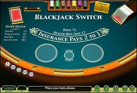 BlackJack Switch