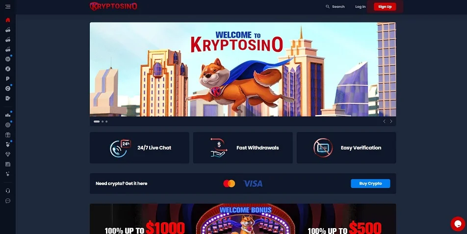 Recenzia Kryptosino